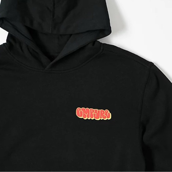Empyre Kids Graffiti Logo Black Hoodie M - Picture 2 of 4